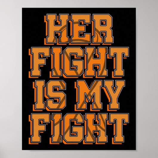 Poster Son combat est mon combat CRPS RSD Sensibilisation (Devant)