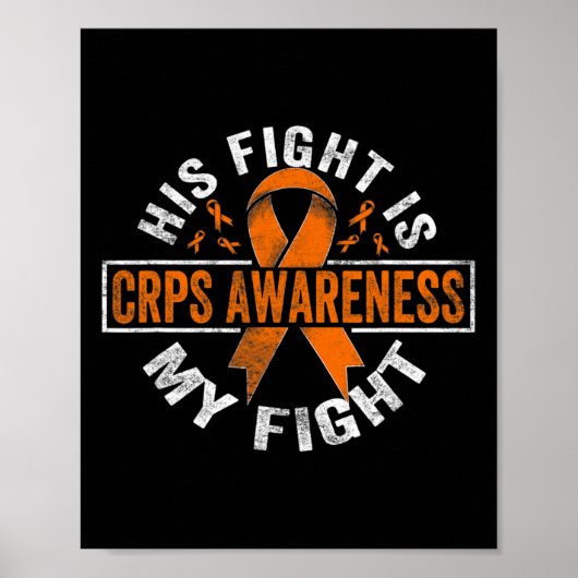 Poster Son combat est mon combat CRPS Sensibilisation (Devant)