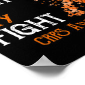 Poster Son Combat Est Mon Combat Crps Sensibilisation 1 (Coin)