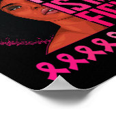 Poster Son combat est mon combat femmes noires cancer du  (Coin)