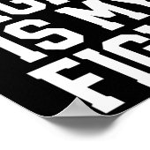 Poster Son combat est mon combat Hydrocéphalie Sensibilis (Coin)