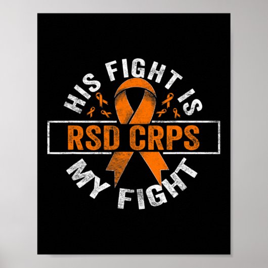 Poster Son Combat Est Mon Combat Rsd Crps Sensibilisation (Devant)