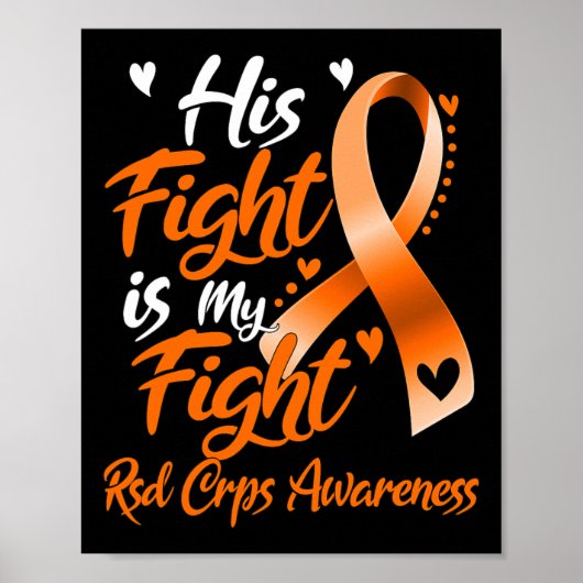 Poster Son Combat Est Mon Combat Rsd Crps Sensibilisation (Devant)