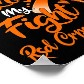 Poster Son Combat Est Mon Combat Rsd Crps Sensibilisation (Coin)