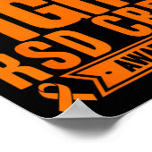 Poster Son Combat Est Mon Combat Rsd Crps Sensibilisation (Coin)