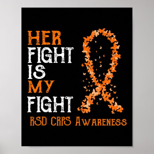 Poster Son combat est mon combat RSD RCPS Sensibilisation (Devant)