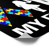 Poster Son Combat Est Mon Combat Sensibilisation sur l'au (Coin)