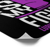 Poster Son Combat Est Mon Combat - Sle Lupus Sensibilisat (Coin)