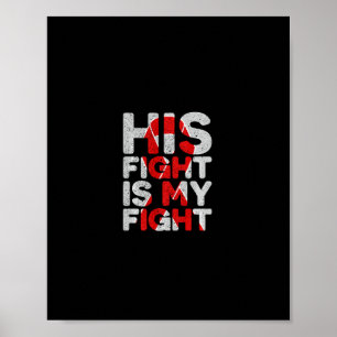 Poster Son combat est mon combat Supp défaut cardiaque co