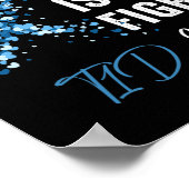 Poster Son Combat Est Mon Combat T1d Oncle Diabète De Typ (Coin)