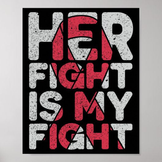 Poster Son combat est My Fight Brain Aneurysm Support (Devant)