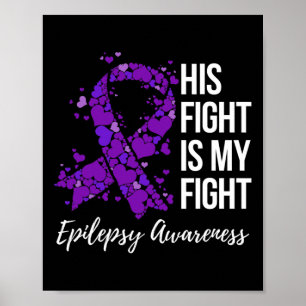 Poster Son combat est My Fight Epilepsy Awareness 1