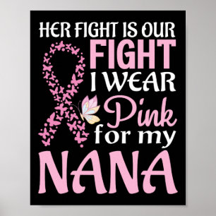 Poster Son Combat Est Notre Combat Je Porte Du Rose Pour 