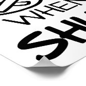 Poster Son de l'affiche amusante (Coin)