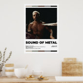 Poster Son de Metal alternative film moderne (Cuisine)