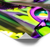 Poster Son Glamor Devient Elle (Coin)