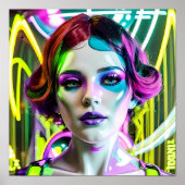 Poster Son Glamor Devient Elle (Devant)