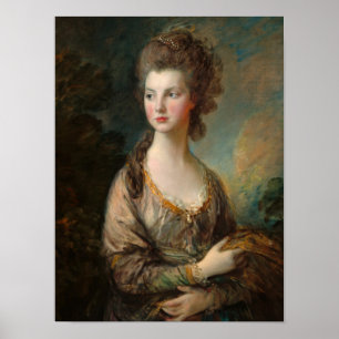 Poster Son Honneur. Mme Thomas Graham, 1775-1777