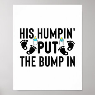 Poster Son Humpin A Mis La Saute Dans La Faire-part De Gr