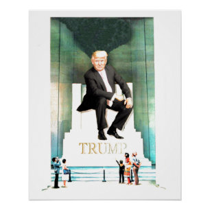 Poster Son imperfection royale, Donald Trump