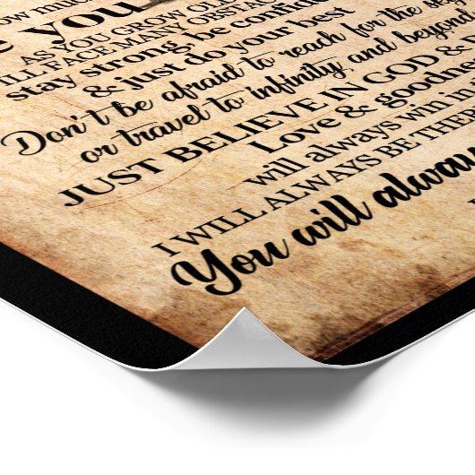 Poster Son Lovers | À Mon Fils Extraordinaire Se Souvient (Coin)