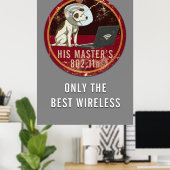 Poster Son Maître 802.11n (Bureau à domicile)