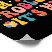 Poster Son Me Salut Je suis le problème Son Me 5 (Coin)