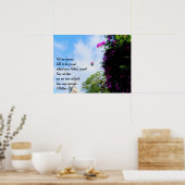 Poster Son oeil est sur le Bruant (Cuisine)