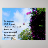 Poster Son oeil est sur le Bruant (Devant)