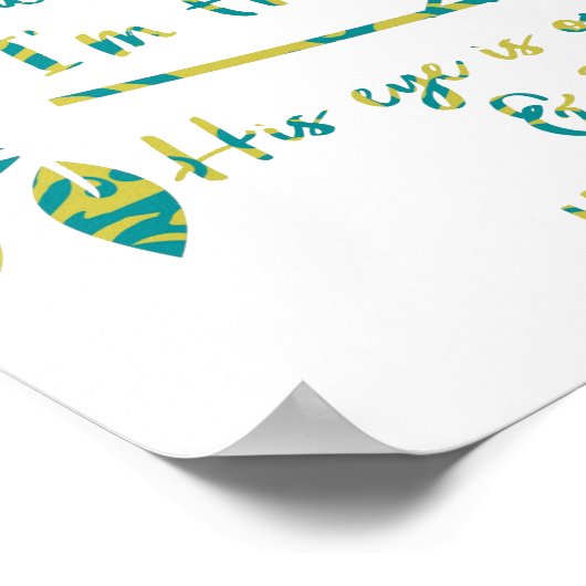 Poster Son oeil est sur le Bruant (Coin)