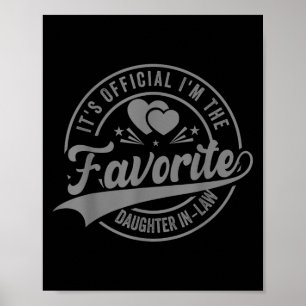 Poster Son Officiel Im La Favorite Belle Fille