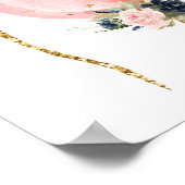 Poster Son ou elle Genre révèle le signe de bienvenue (Coin)