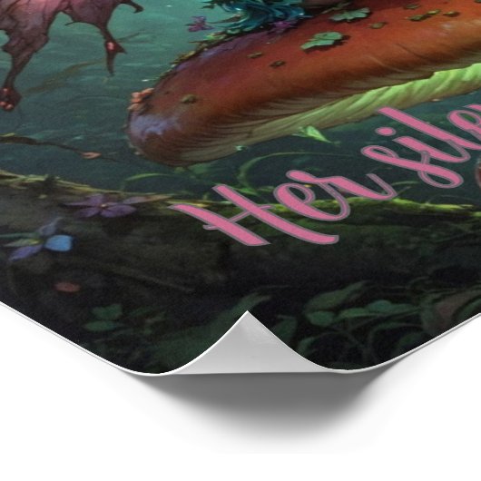 Poster Son silence était un sort (Coin)