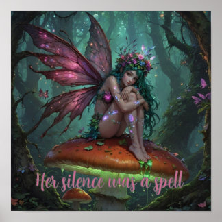 Poster Son silence était un sort