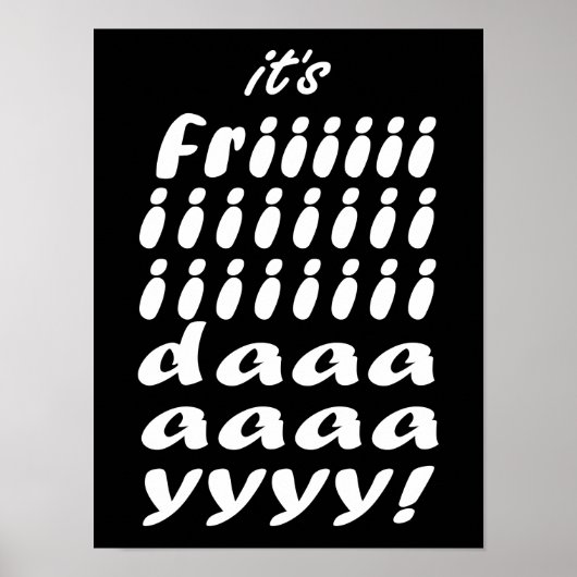 Poster Son vendredi (Devant)