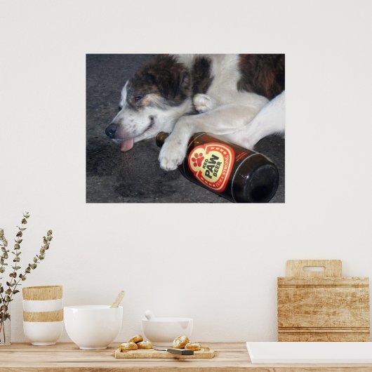 Poster Son vice-maître (Cuisine)