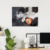 Poster Son vice-maître (Bureau à domicile)