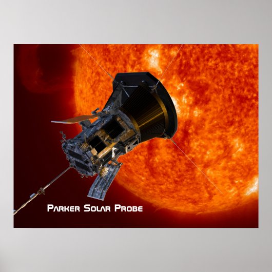 Poster Sonde spatiale Parker Solar Probe (Devant)