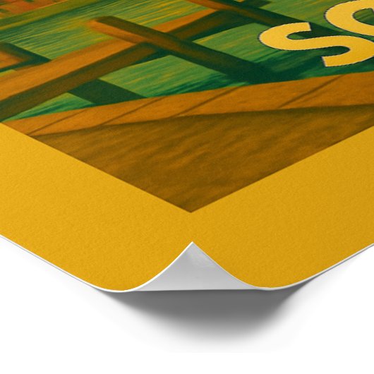 Poster Sønderborg Denmark Castle (Coin)