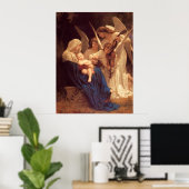 Poster Song of the Angels by Bouguereau (Bureau à domicile)