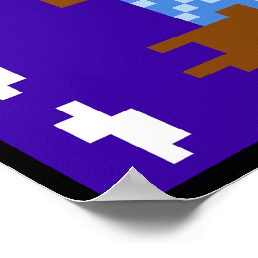 Poster Sonic 1 (Pixelated) (Coin)