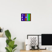 Poster Sonic 1 (Pixelated) (Bureau à domicile)