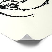 Poster Sonnet # 18 par William Shakespeare (Coin)