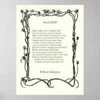 Sonnet # 18 par William Shakespeare