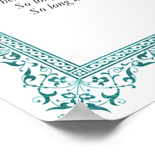 Poster Sonnet # 18 par William Shakespeare (Coin)