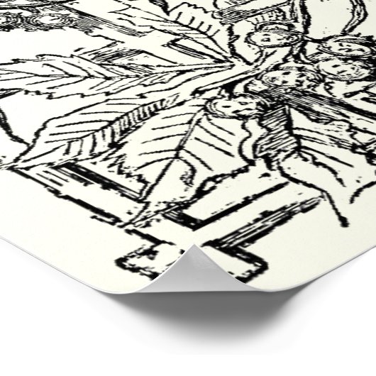 Poster Sonnet # 23 par William Shakespeare (Coin)