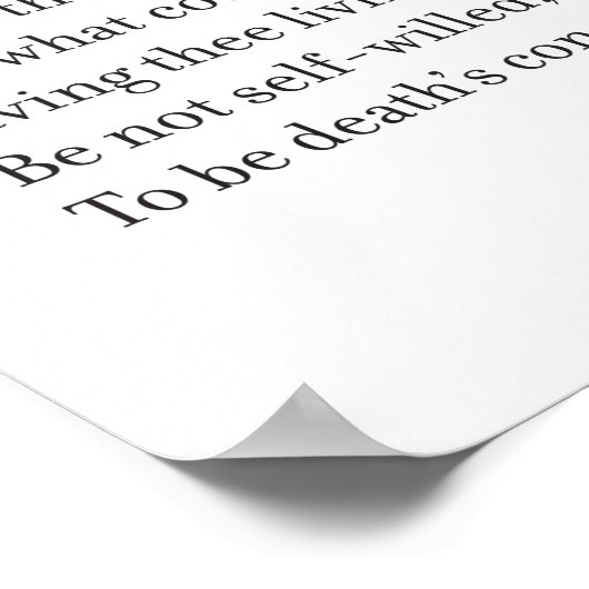 Poster Sonnet 6 par William Shakespeare (Coin)