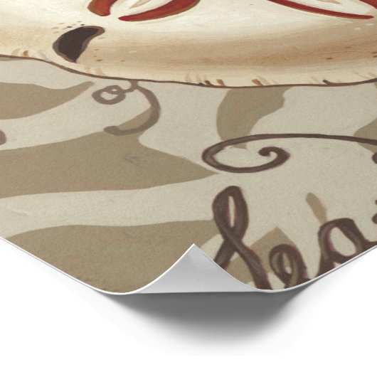 Poster Sonnet de bord de mer III (Coin)