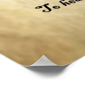 Poster Sonnet no 23 de William Shakespeare (Coin)