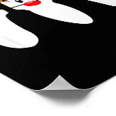 Poster Sonograph Christmas Santa Snowman Reindeer (Coin)